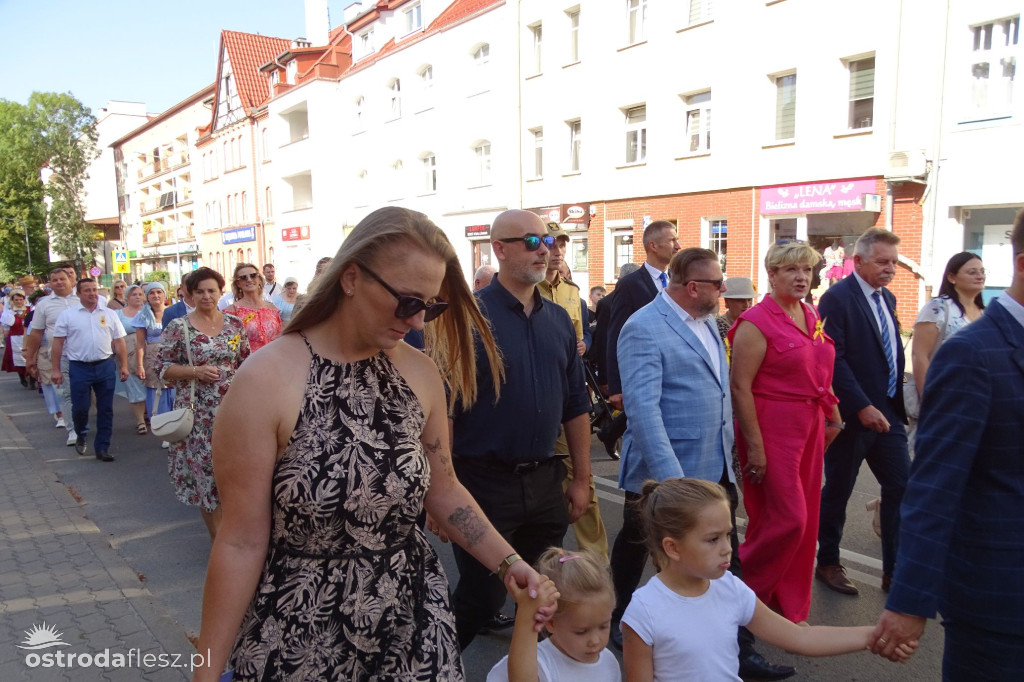 Dożynki powiatu Ostródzkiego w Ostródzie [FOTO]