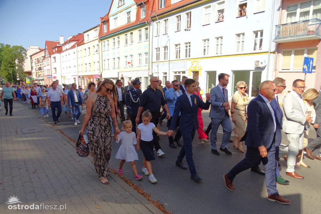 Dożynki powiatu Ostródzkiego w Ostródzie [FOTO]