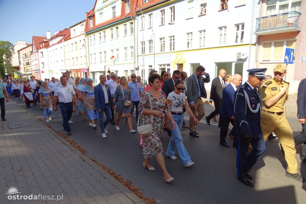 Dożynki powiatu Ostródzkiego w Ostródzie [FOTO]