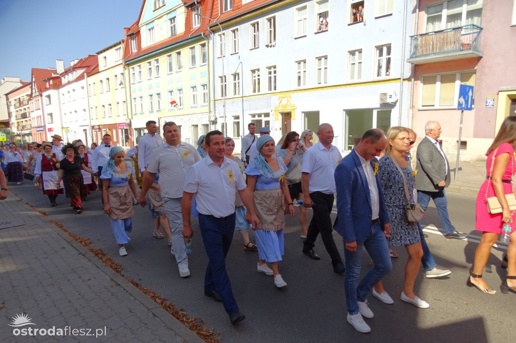 Dożynki powiatu Ostródzkiego w Ostródzie [FOTO]
