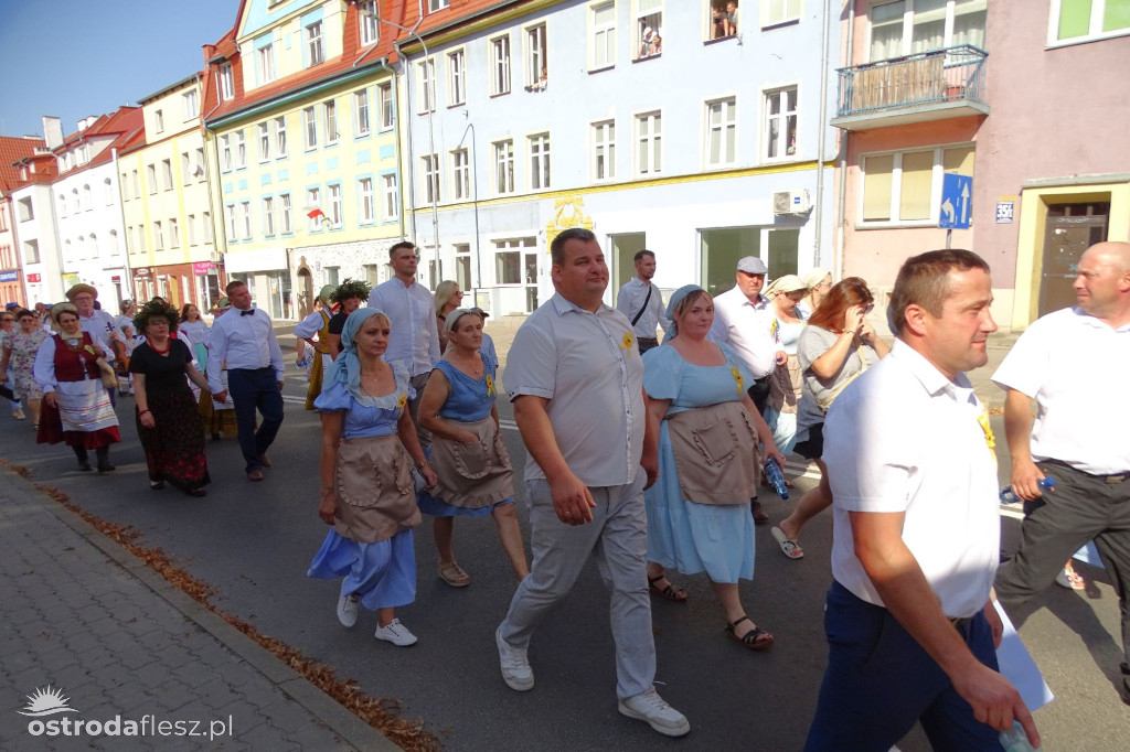Dożynki powiatu Ostródzkiego w Ostródzie [FOTO]