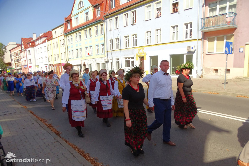 Dożynki powiatu Ostródzkiego w Ostródzie [FOTO]