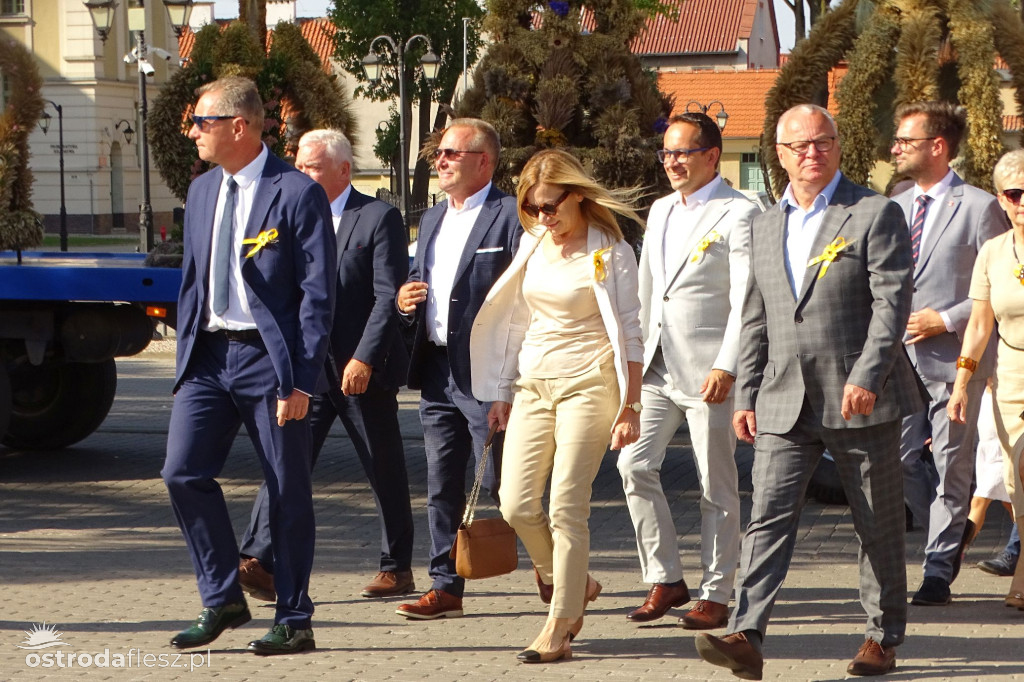 Dożynki powiatu Ostródzkiego w Ostródzie [FOTO]