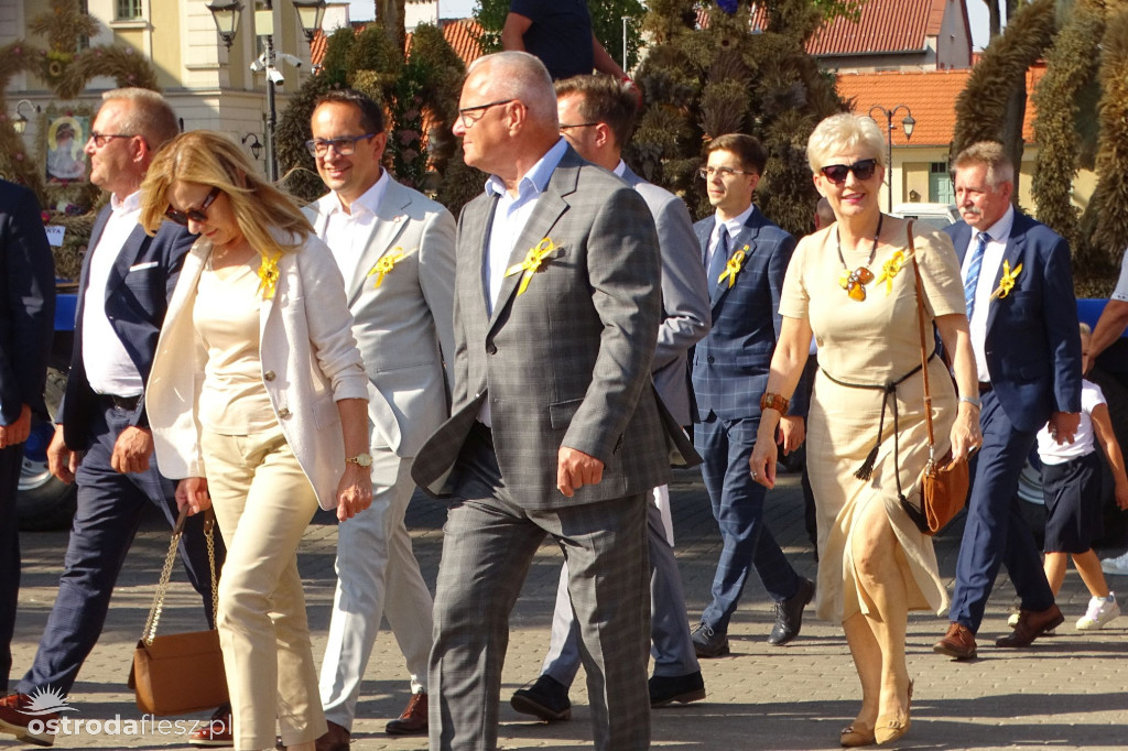 Dożynki powiatu Ostródzkiego w Ostródzie [FOTO]