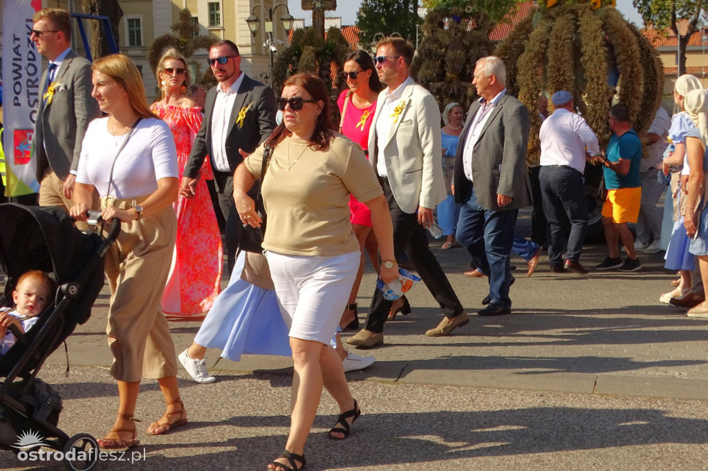 Dożynki powiatu Ostródzkiego w Ostródzie [FOTO]