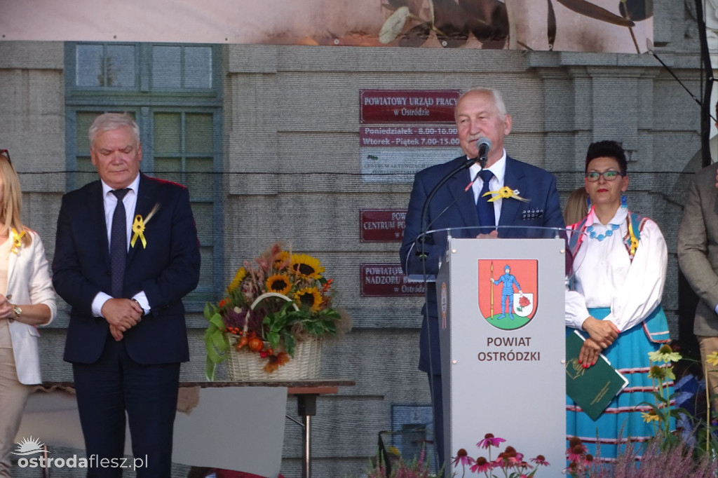 Dożynki powiatu Ostródzkiego w Ostródzie [FOTO]