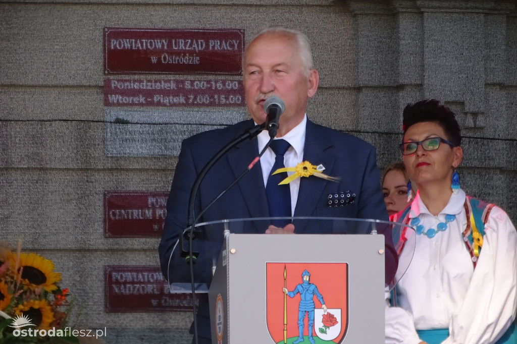 Dożynki powiatu Ostródzkiego w Ostródzie [FOTO]