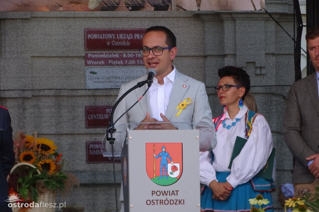 Dożynki powiatu Ostródzkiego w Ostródzie [FOTO]