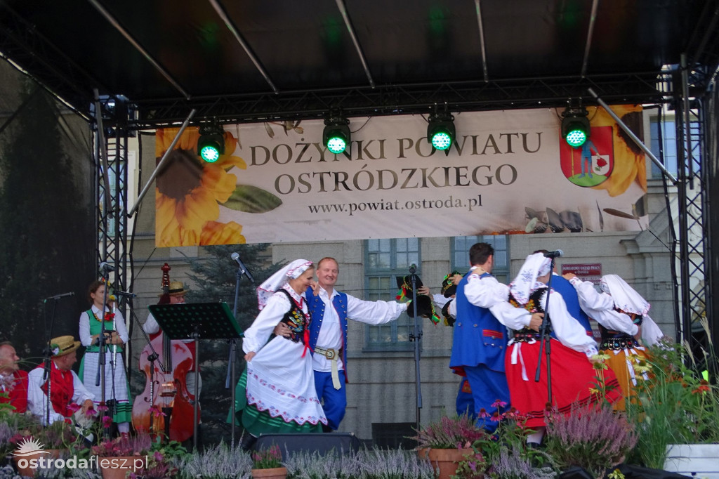 Dożynki powiatu Ostródzkiego w Ostródzie [FOTO]
