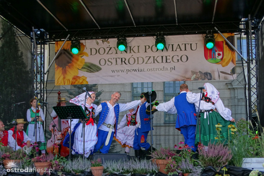 Dożynki powiatu Ostródzkiego w Ostródzie [FOTO]