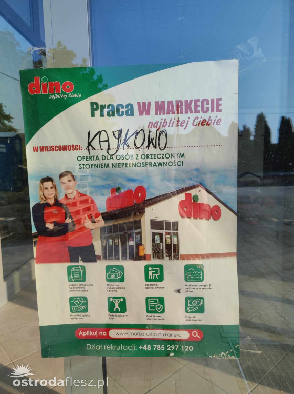 Jak postępują prace przy budowie Dino w Kajkowie?