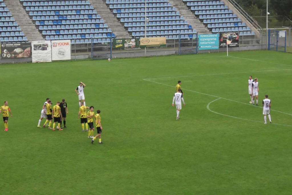 Sokół Ostróda - Mrągovia Mrągowo 0:3 [FOTO]