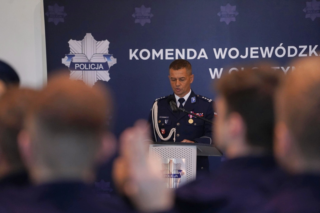 42 nowych policjantów na Warmii i Mazurach