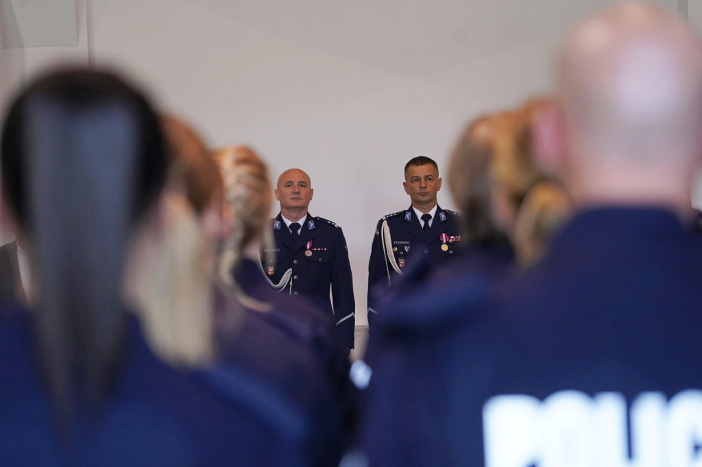 42 nowych policjantów na Warmii i Mazurach