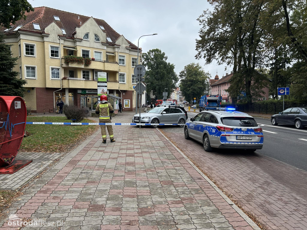 Tajemnicza torba w banku na ul. Czarnieckiego