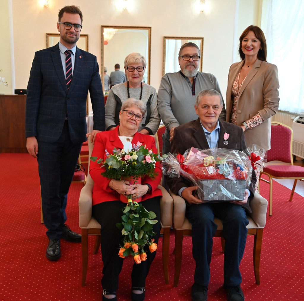 50 lat razem Państwa Klikowicz oraz Ptaszyńskich z Ostródy