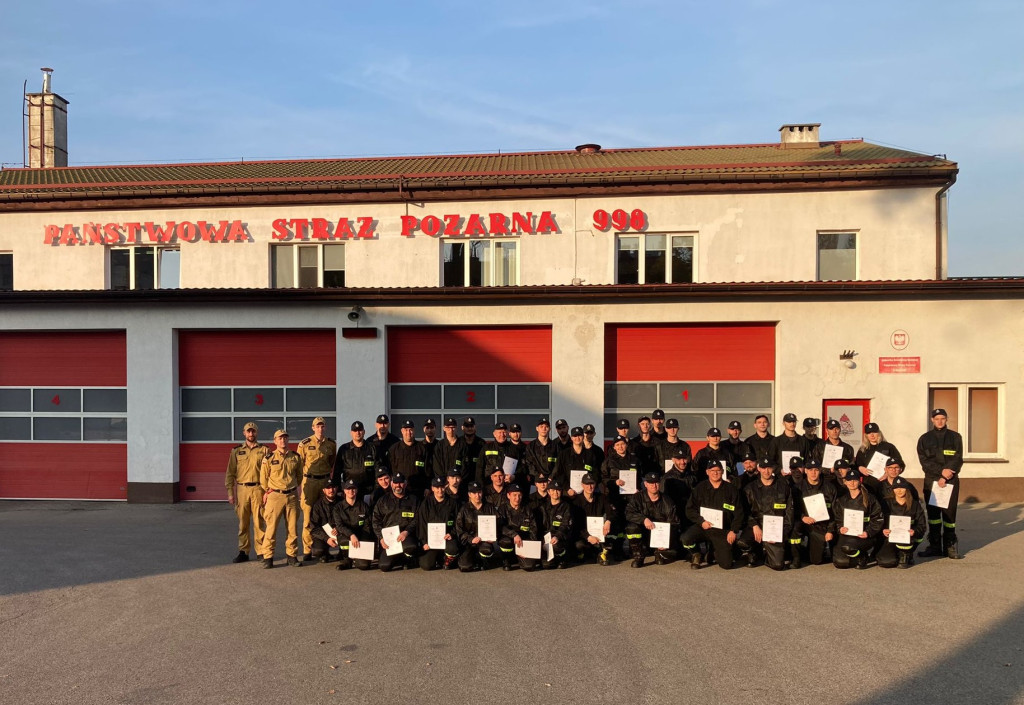 48 druhów zdobyło uprawnienia do udziału w działaniach ratowniczo-gaśniczych