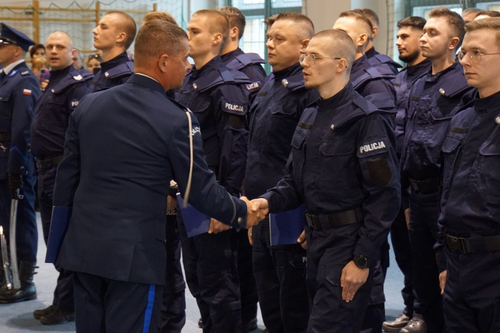 Nowi policjanci w szeregach ostródzkiej policji