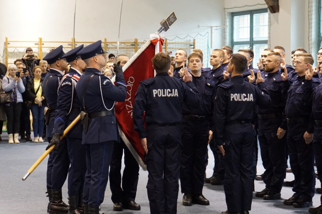 Nowi policjanci w szeregach ostródzkiej policji