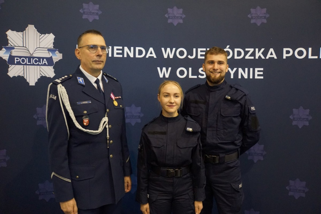 Nowi policjanci w szeregach ostródzkiej policji