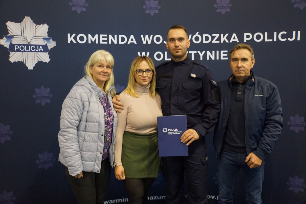 Nowi policjanci w szeregach ostródzkiej policji