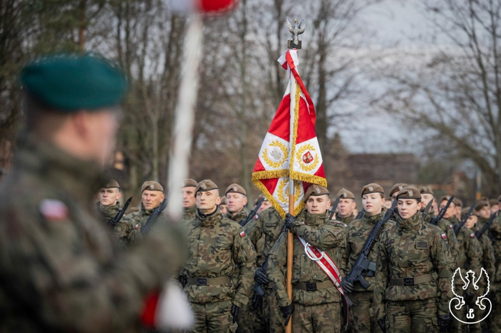 Żołnierze Wojsk Obrony Terytorialnej złożyli przysięgę w Braniewie