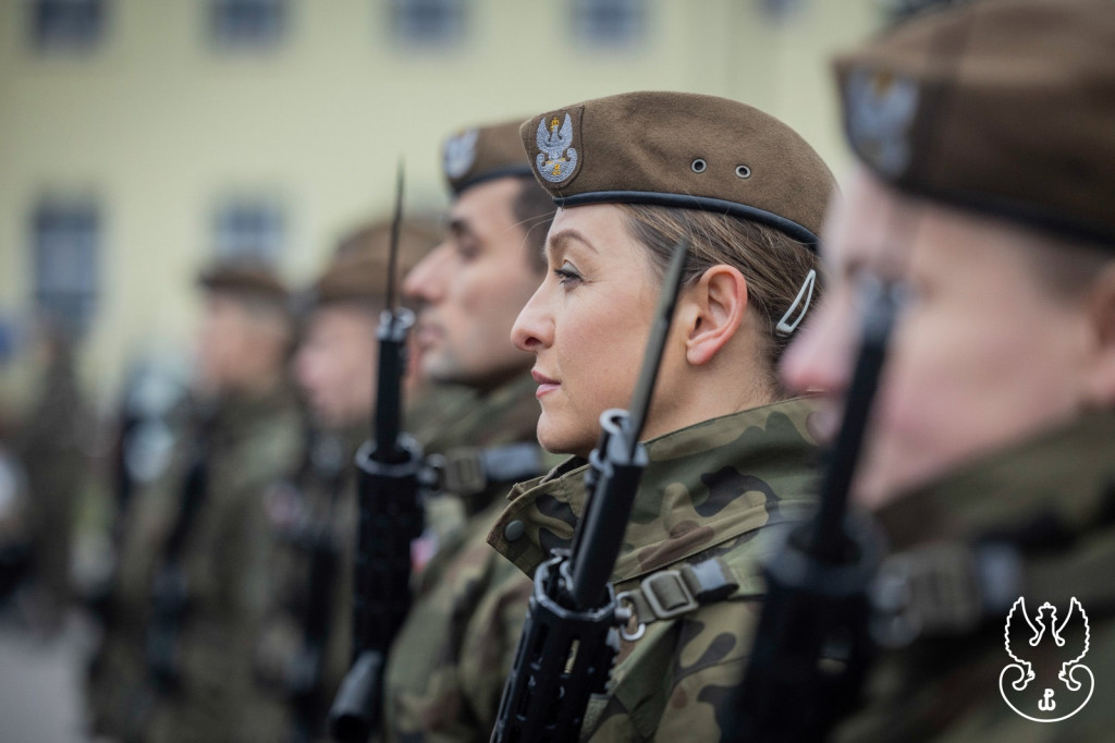 Żołnierze Wojsk Obrony Terytorialnej złożyli przysięgę w Braniewie