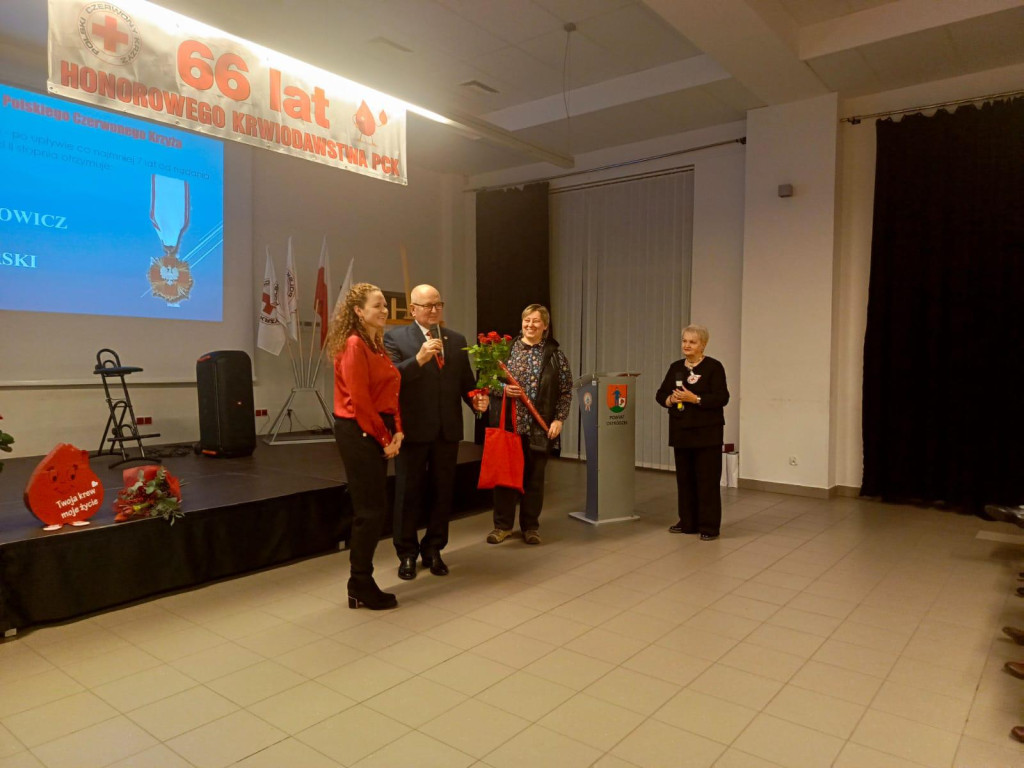 Obchody Dni Honorowego Krwiodawstwa i 105-lecie PCK w Ostródzie