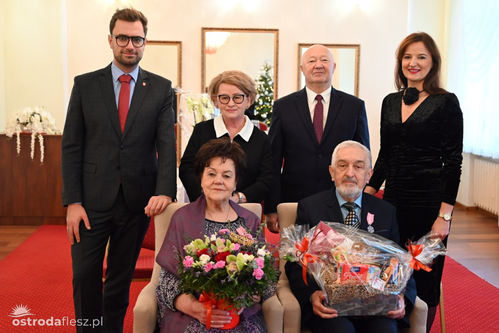 50-lecie rocznicy ślubu Państwa Grażyny i Tomasza Napierałów z Ostródy