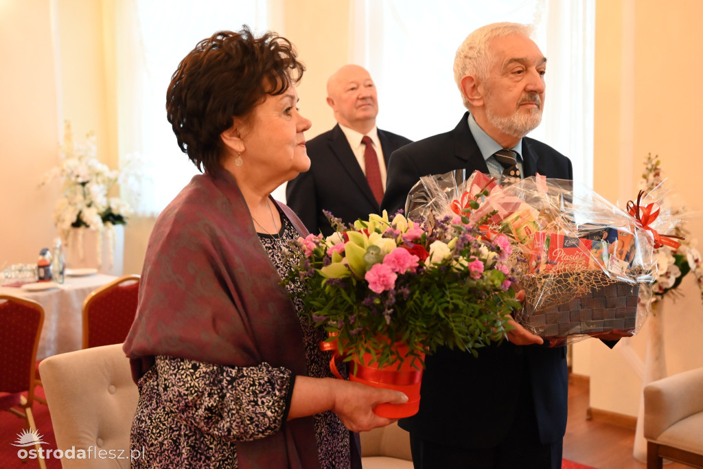50-lecie rocznicy ślubu Państwa Grażyny i Tomasza Napierałów z Ostródy