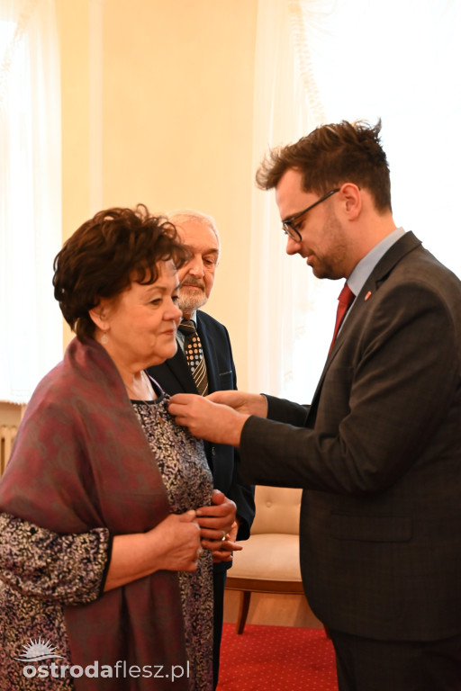 50-lecie rocznicy ślubu Państwa Grażyny i Tomasza Napierałów z Ostródy