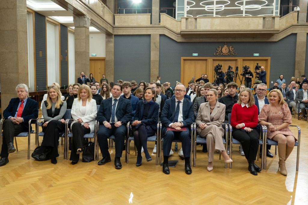 Uczniowie ekonomika na gali w Kancelarii Premiera!