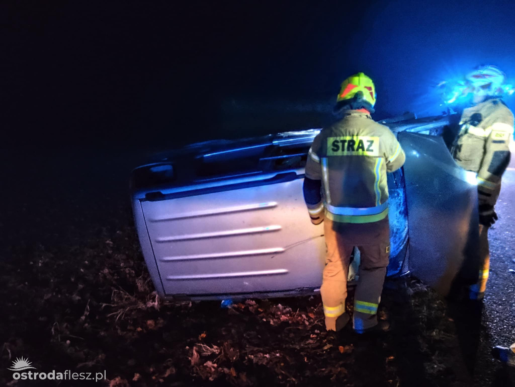 Zderzenie dwóch aut między Lichtajnami a Durągiem!