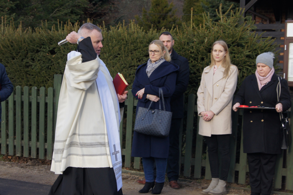 Uroczyste otwarcie inwestycji drogowych w Gmienie Łukta