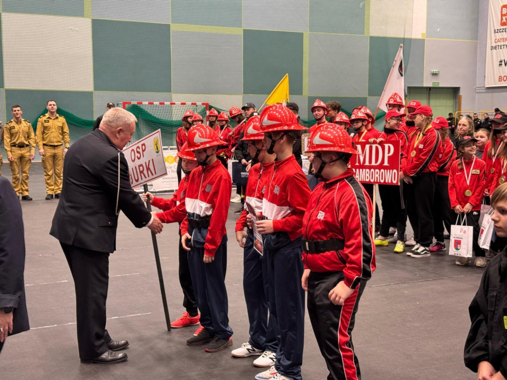 II Powiatowe Halowe Młodzieżowe Zawody Sportowo Pożarnicze