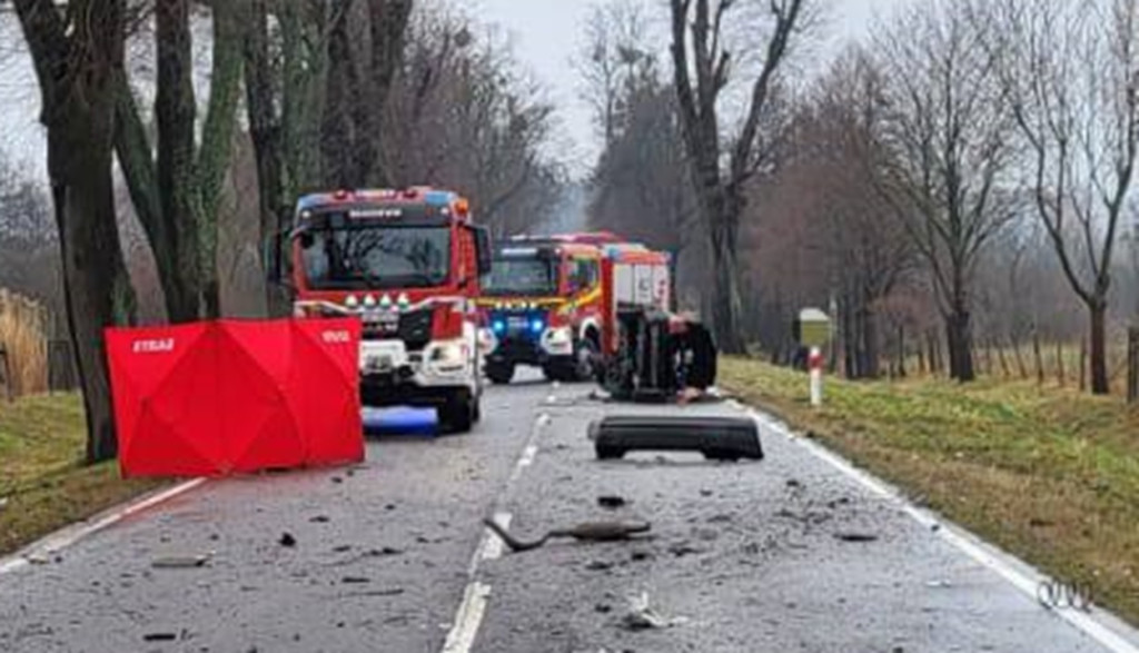 Nie żyje kierowca po uderzeniu w drzewo