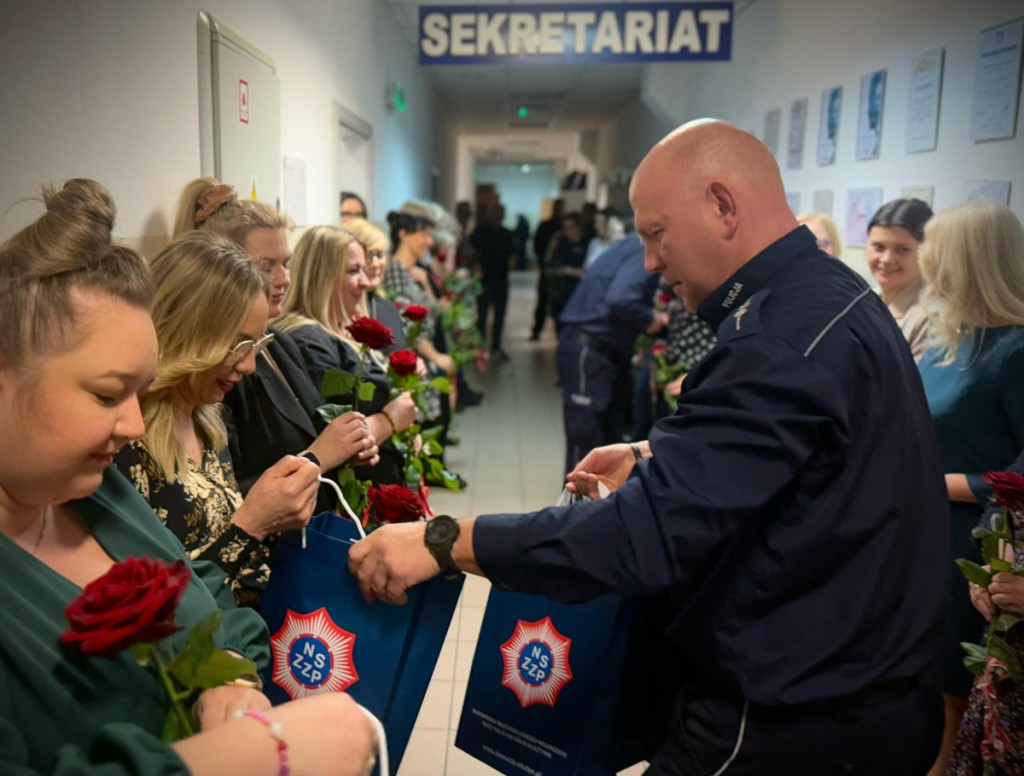 Panie z KPP Ostróda świętowały!