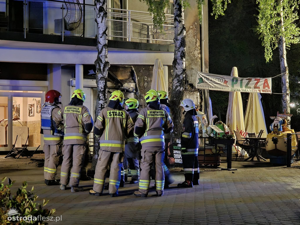 Pożar i duże straty restauracji na J. Drwęckim