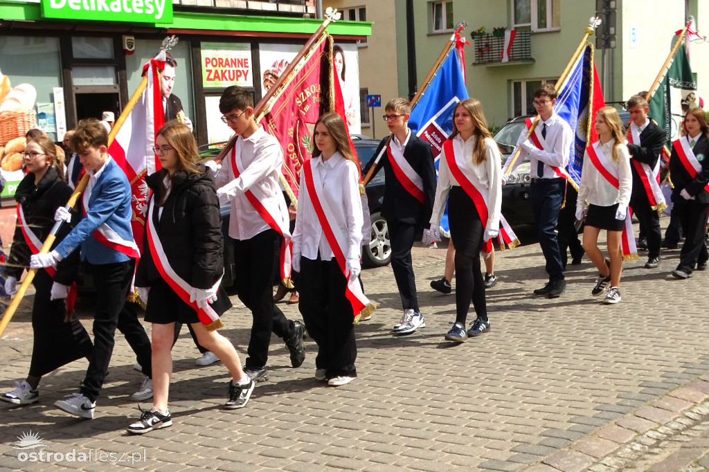 Ostródzkie obchody Święta Konstytucji 3 Maja