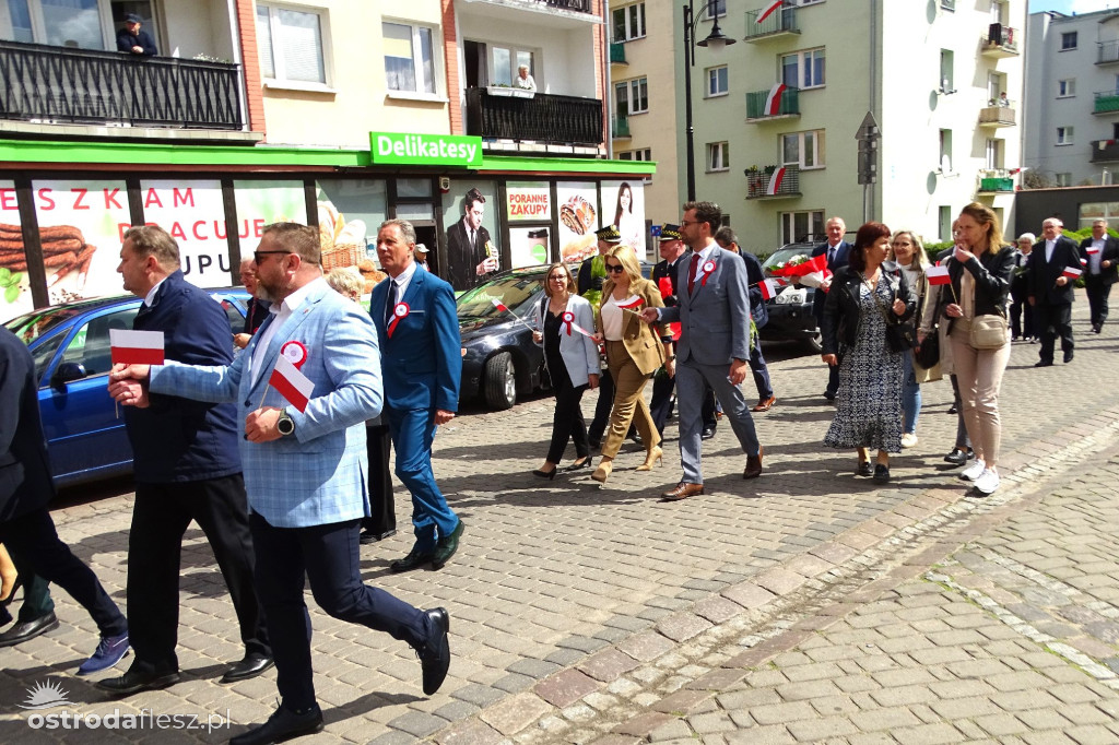 Ostródzkie obchody Święta Konstytucji 3 Maja