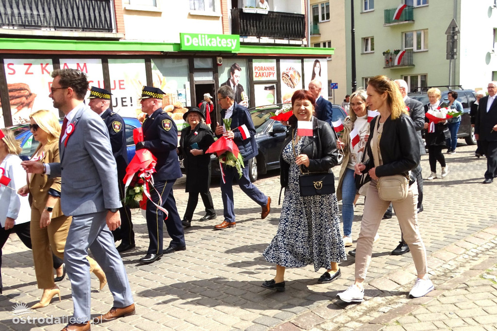 Ostródzkie obchody Święta Konstytucji 3 Maja