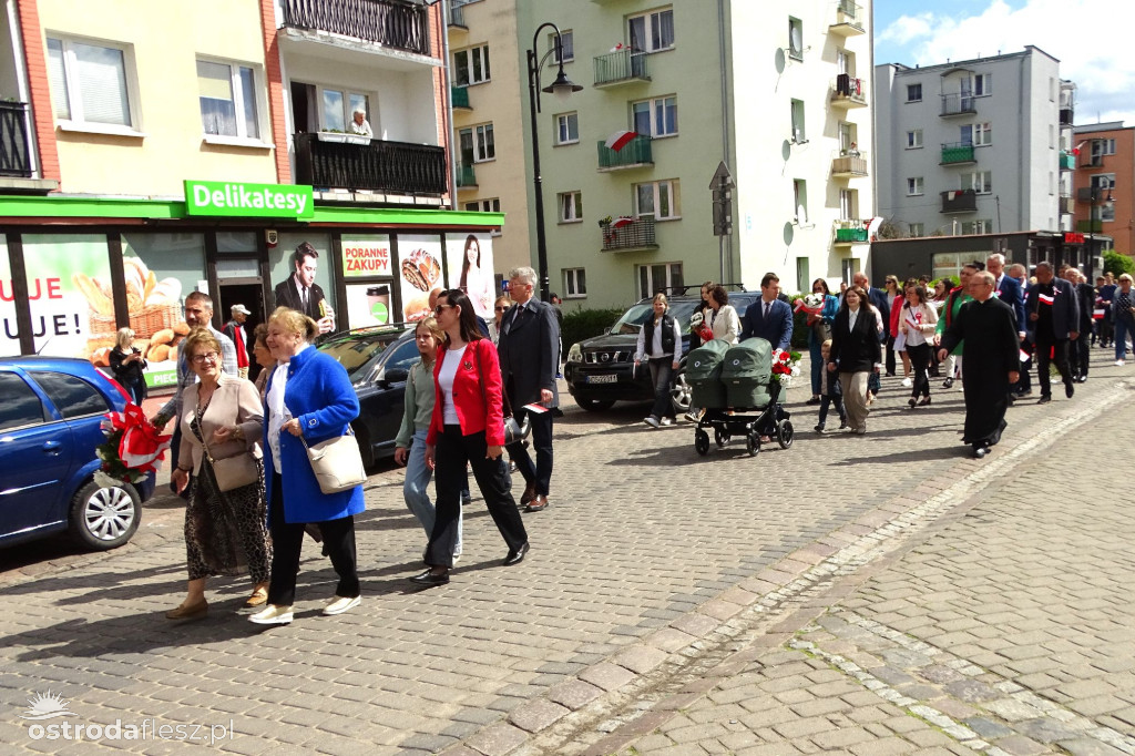 Ostródzkie obchody Święta Konstytucji 3 Maja