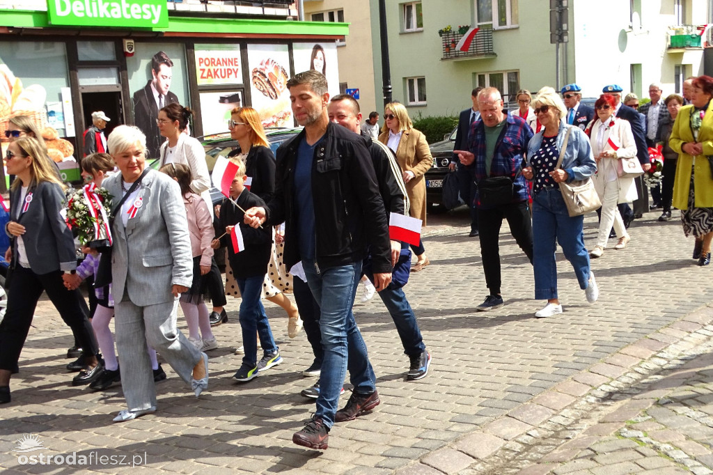 Ostródzkie obchody Święta Konstytucji 3 Maja