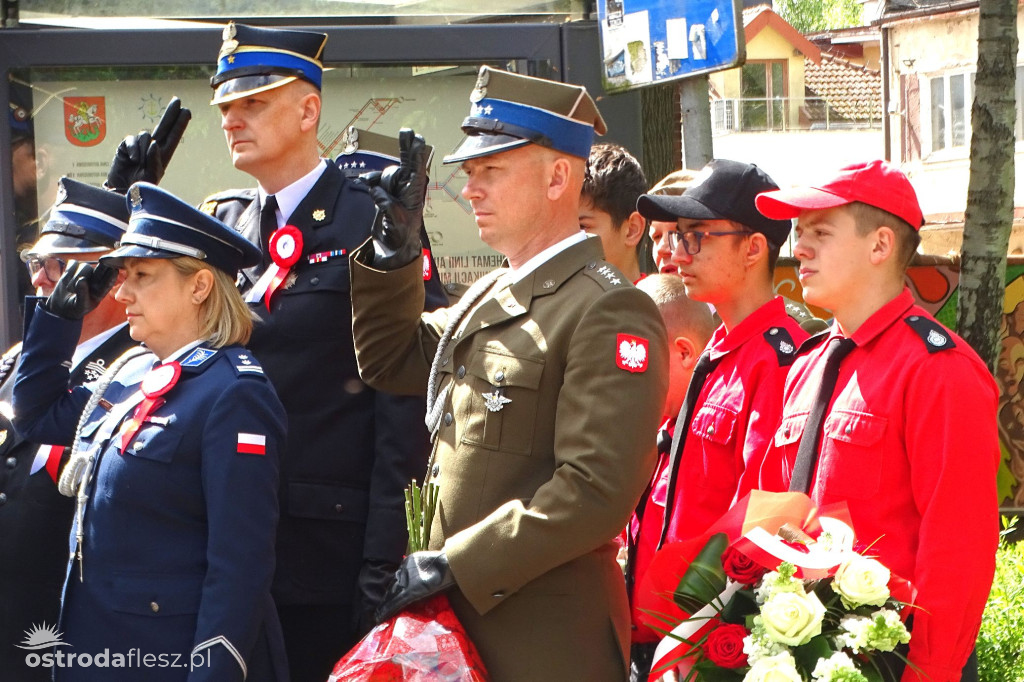 Ostródzkie obchody Święta Konstytucji 3 Maja