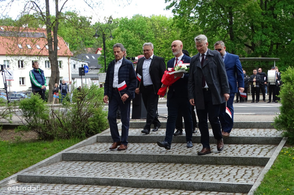 Ostródzkie obchody Święta Konstytucji 3 Maja