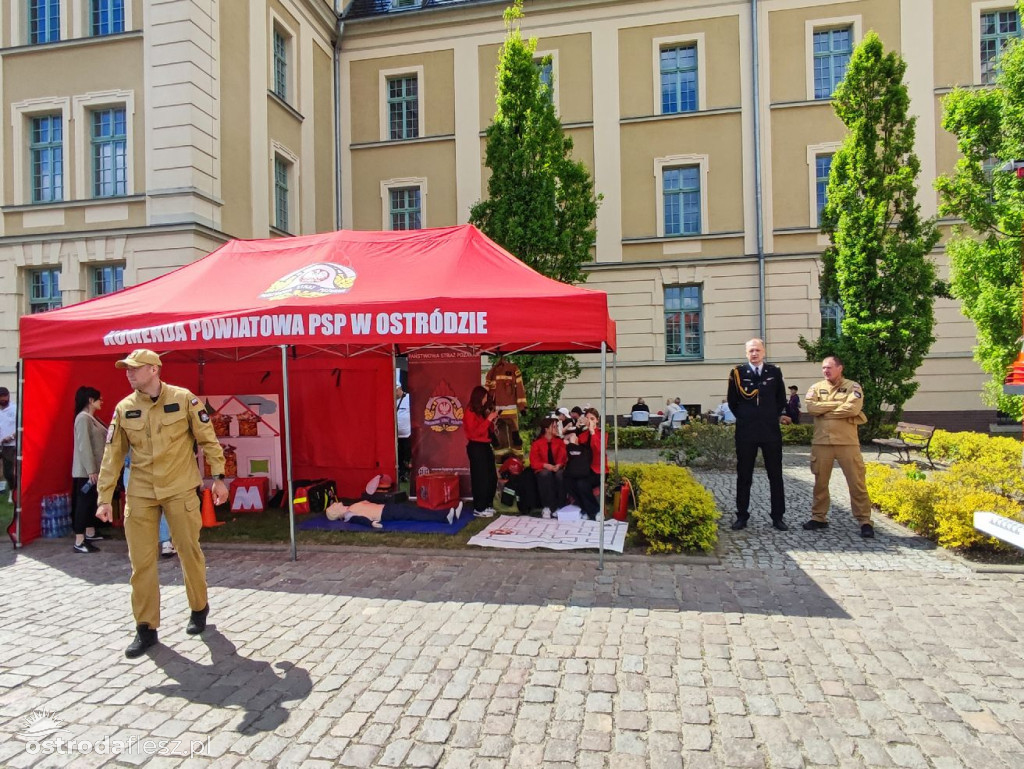 Cabriolety opanowały plac przed Starostwem w Ostródzie