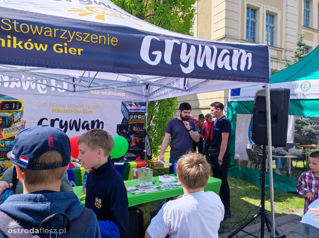 Cabriolety opanowały plac przed Starostwem w Ostródzie