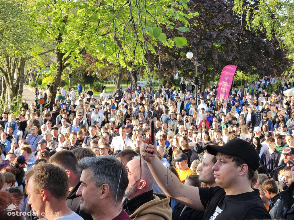Kandydat w wyborach Sławomir Mentzen w Ostródzie