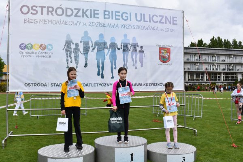 Ostródzkie Biegi Uliczne - szkoły podstawowe