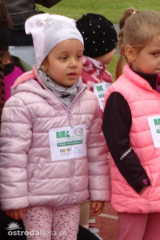 Biegi przedszkolaków podczas Ostródzkich Biegów